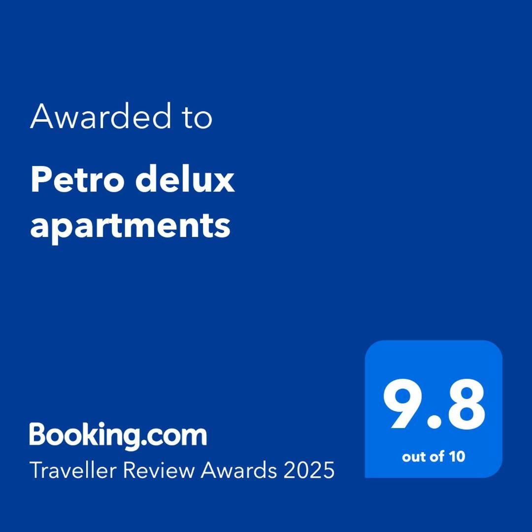 Petro Delux Apartments Kaunas Kültér fotó